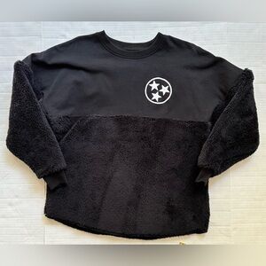 Spirit Jersey women’s Black Nashville Sweatshirt Size XS
